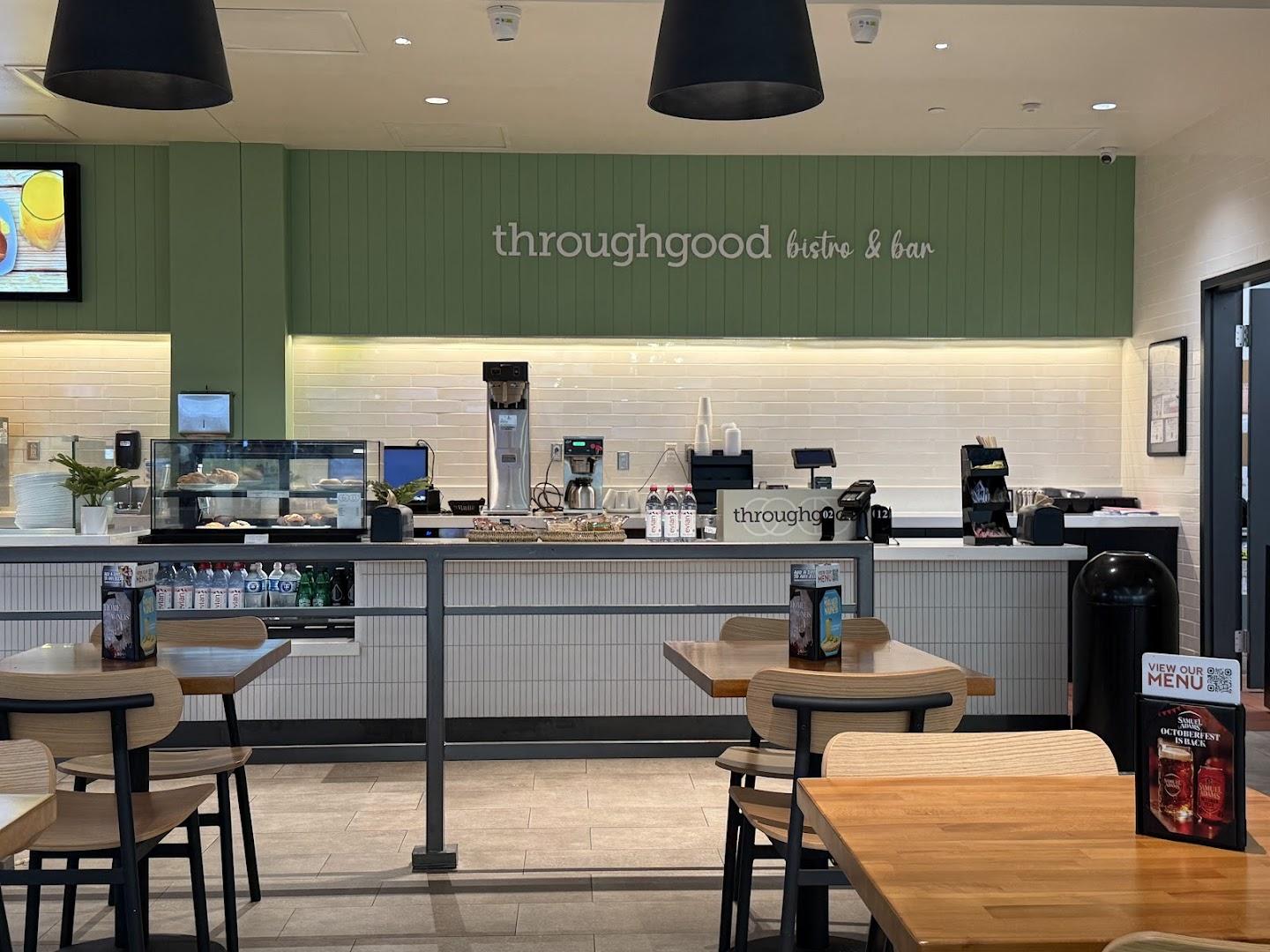 Throughgood Bistro & Bar Menu