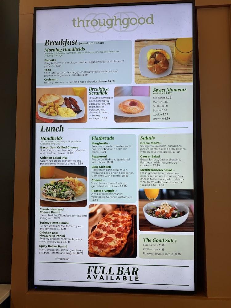 Throughgood Bistro & Bar Menu image 1